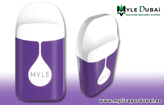 Myle Micro Blue Razz Disposable Device