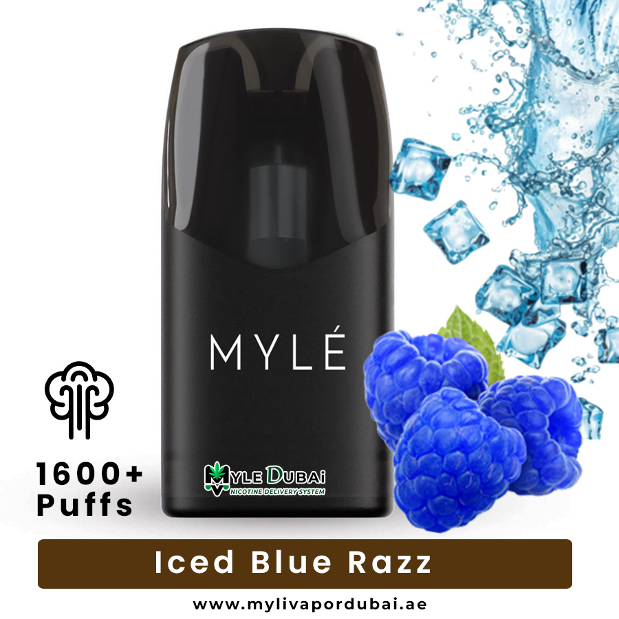 Myle Meta V5 Iced Blue Razz Pods