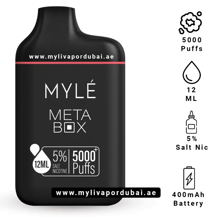 Myle Meta Box Iced Watermelon Disposable Device