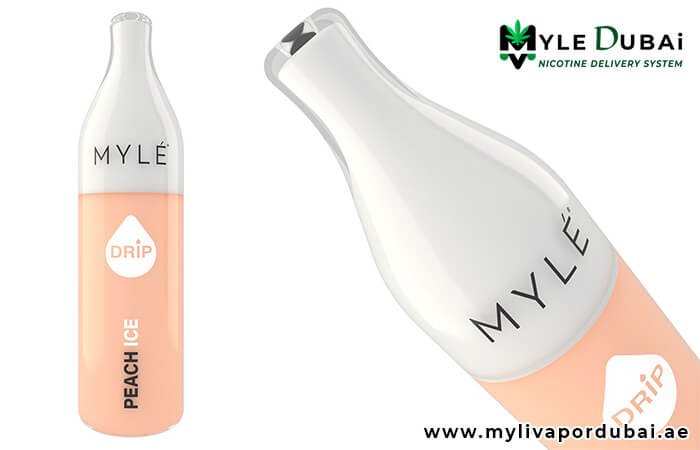 Myle Drip Peach Ice Disposable Device