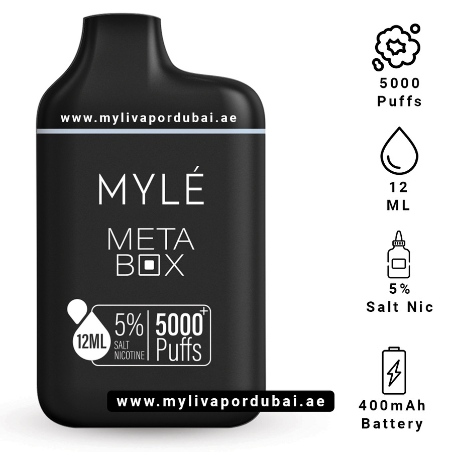 Myle Meta Box Winter Ice Disposable Device